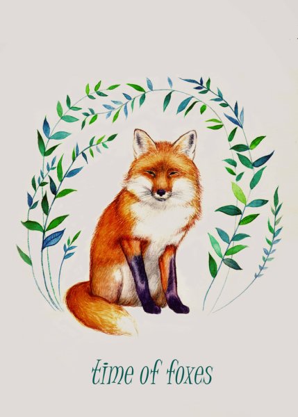 Лисенок Графика