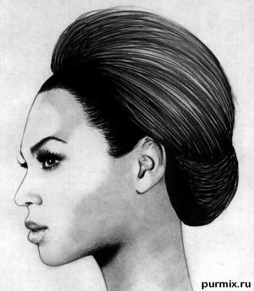 Легкие рисунки прически для детей