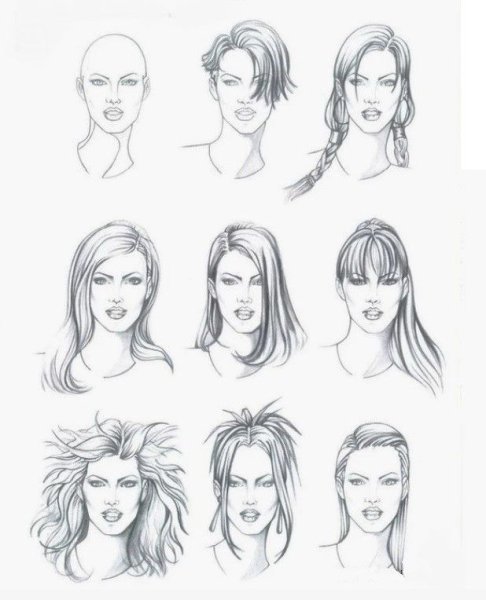 Карандаш в волосах прическа