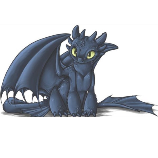 Черный дракон из как приручить дракона