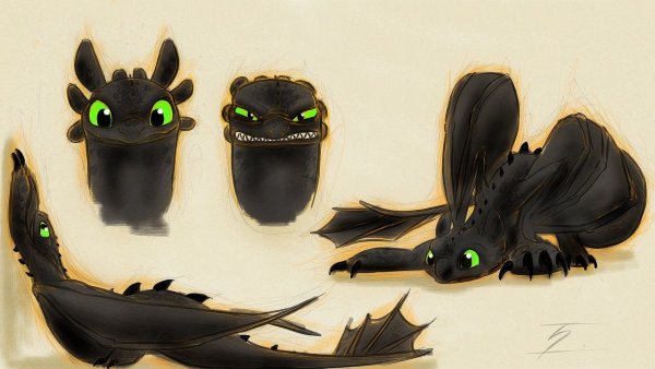 Приручить дракона 3 Беззубик