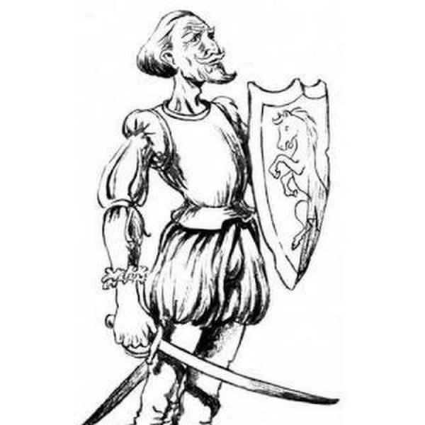 Нарисовать Дон Кихота