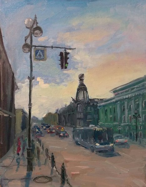 Картина Невский проспект Пакулин