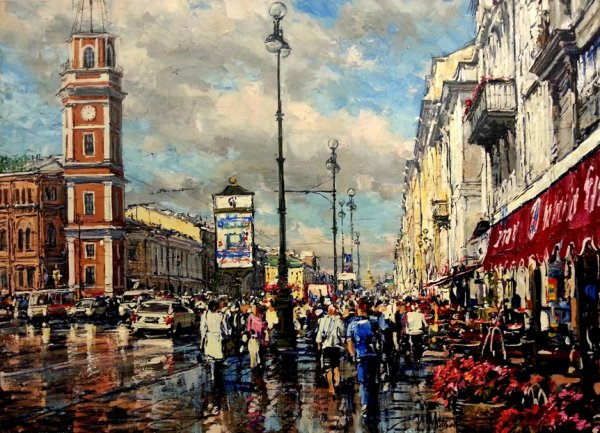 Мальков художник Санкт-Петербург