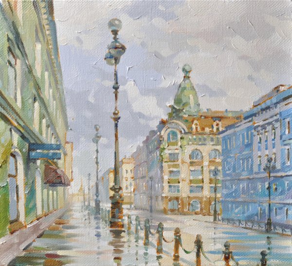 Невский проспект Санкт-Петербург картины