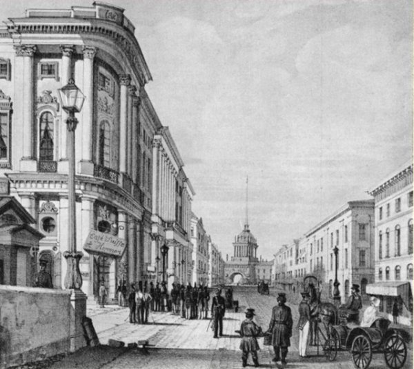 Невский проспект 1840