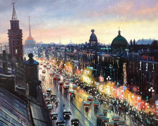 Петербург глазами художников. Владимир Куликов