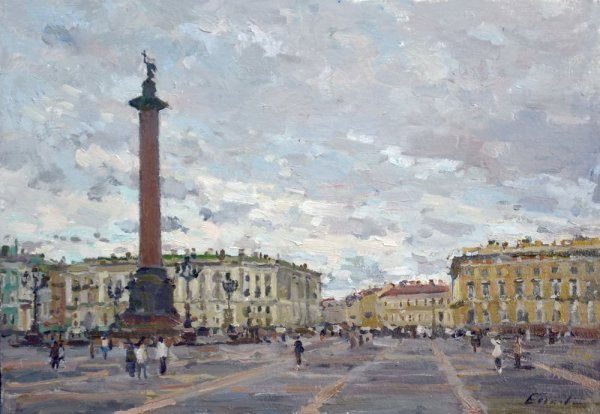 Дворцовая площадь в Санкт-Петербурге Павел Еськов