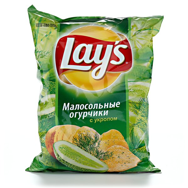 Чипсы Лейс сметана зелень 50г