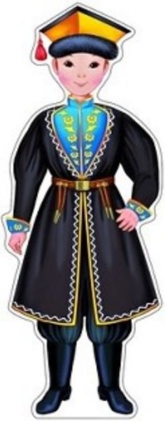 Мальчик в калмыцком костюме