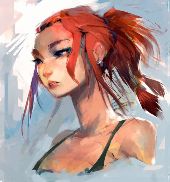 Стиль CG рисунка