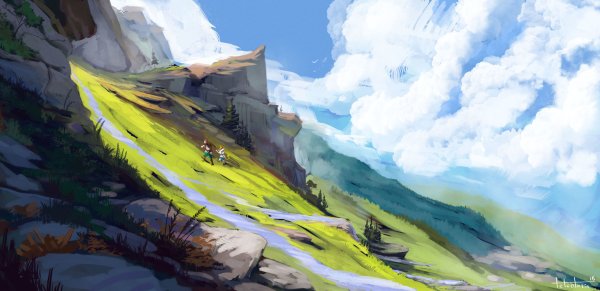 CG Art пейзажи