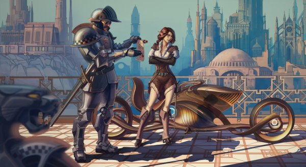 Стимпанк дизельпанк фэнтези