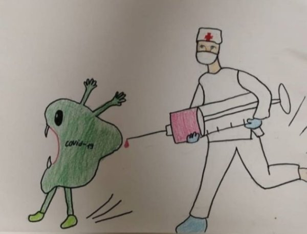 Рисунок на тему доктор Супергерой