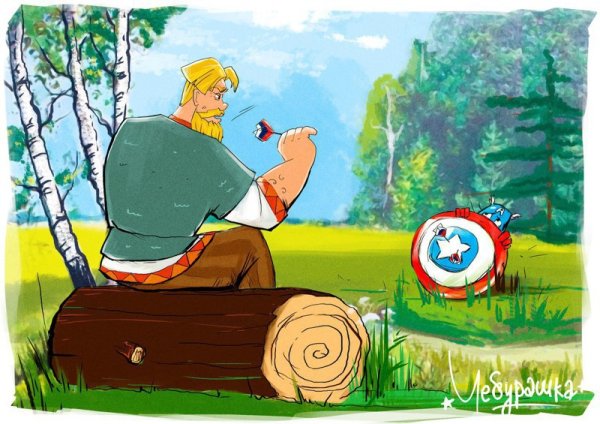 Богатырь юмор