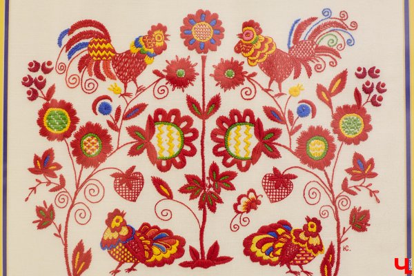 Клара Сухарева вышивка