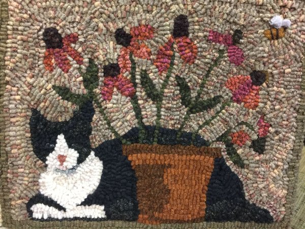 Панно в технике ткачества