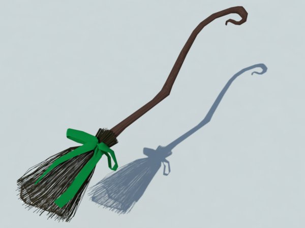 Красивая метла