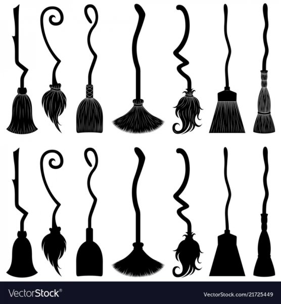 Метла для Хэллоуина