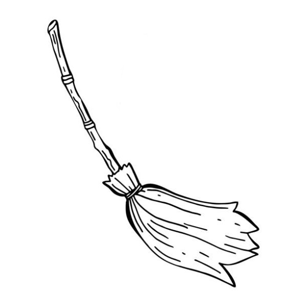 Метла контур