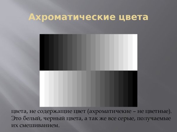 Ахроматическая композиция
