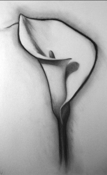 Черно белые рисунки депрессивные