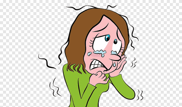 Плачущая девушка под дождем