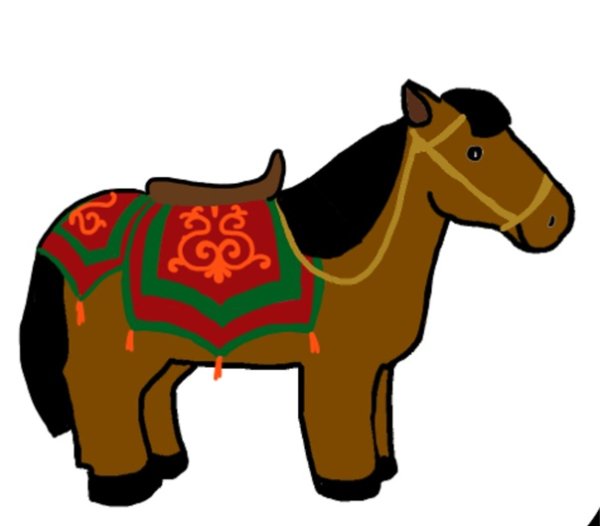 Конь картинка