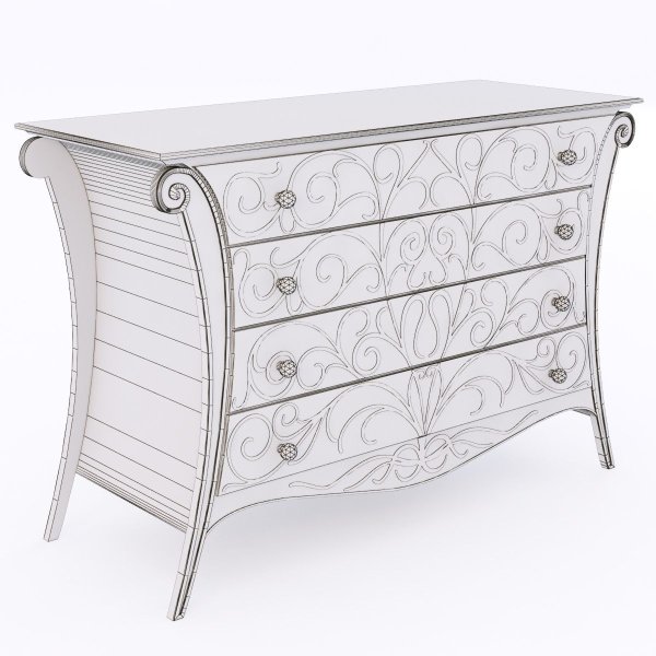 Комод Reina белый