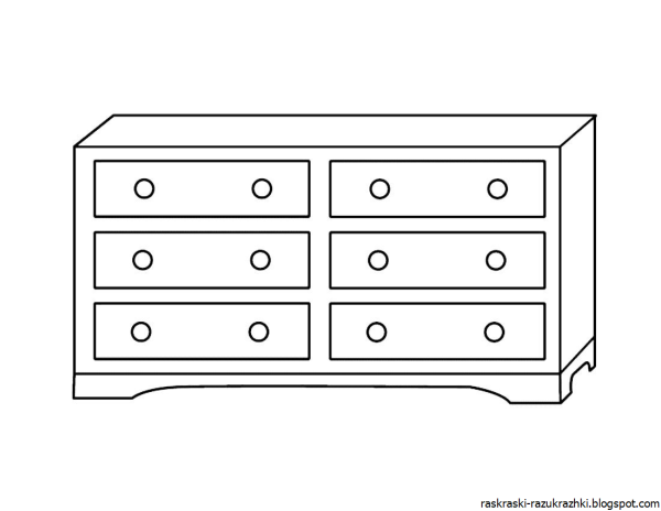 Комод мультяшный