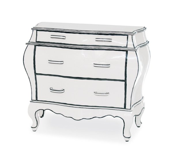 Рисованная тумбочка