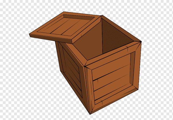 Ящик без фона