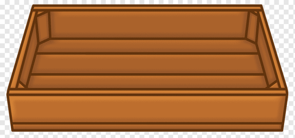 Ящик на прозрачном фоне