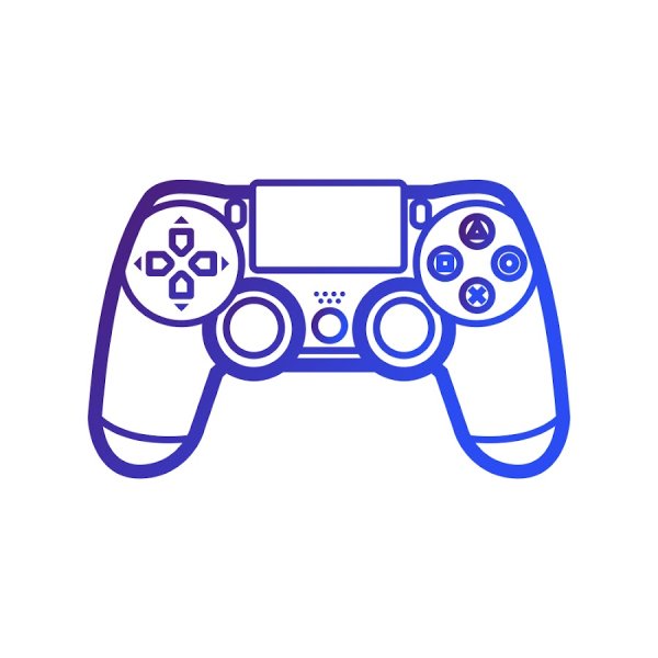 Джойстик ps5 vector