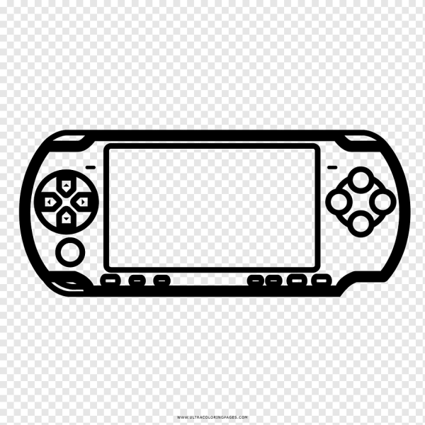 Джойстик для Sony PSP 1000 чертеж