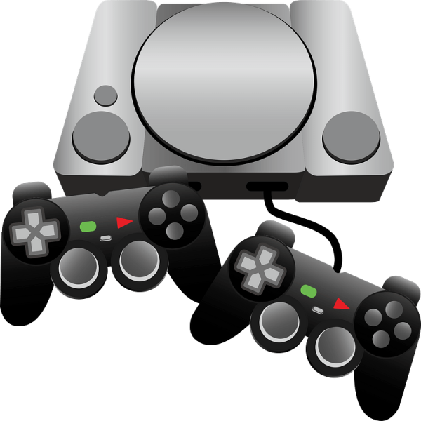 Робот с игровой приставкой