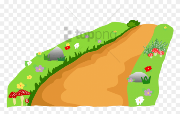 Тропинка мультяшная