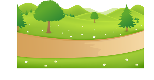 Тропинка мультяшная