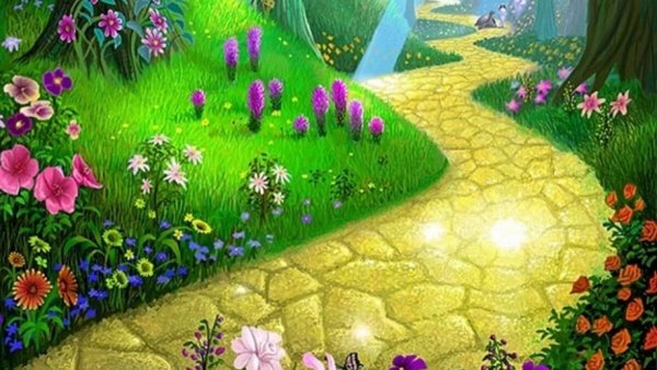 Изумрудный город желтая тропинка