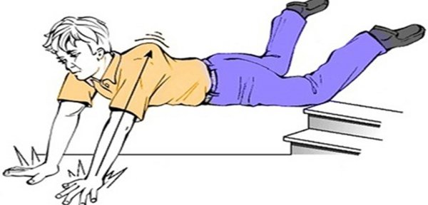 Мультяшный перелом ноги