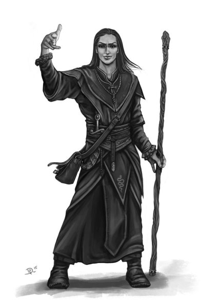 Мерлин Колдун волшебник Графика