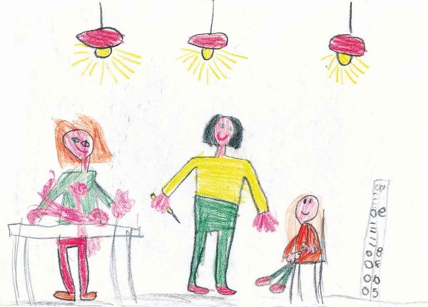 Проективный рисунок семьи