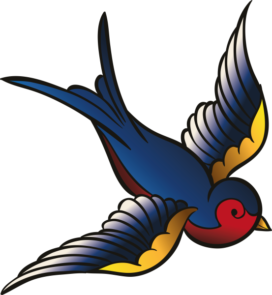 Ласточка рисунок