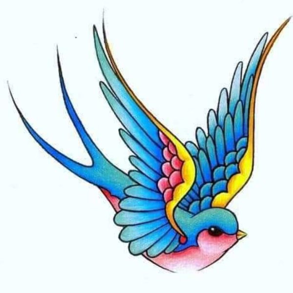 Ласточки мультяшные