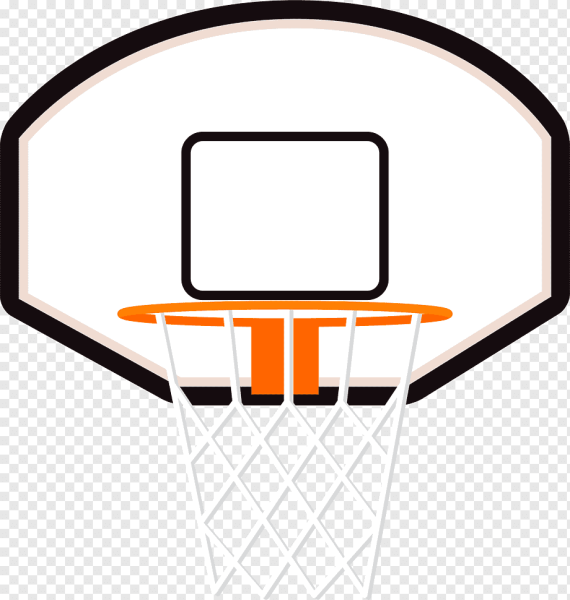 Баскетбольное кольцо вектор снизу