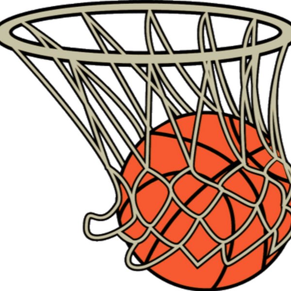 Баскетбол сетка и мяч