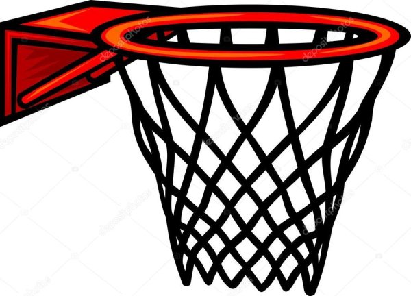 Баскетбольная корзина мультяшная