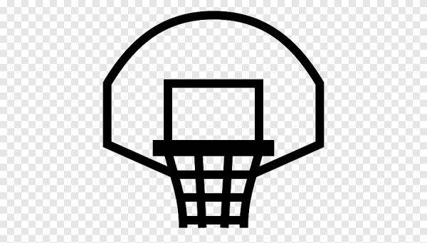 Баскетбольное кольцо контур