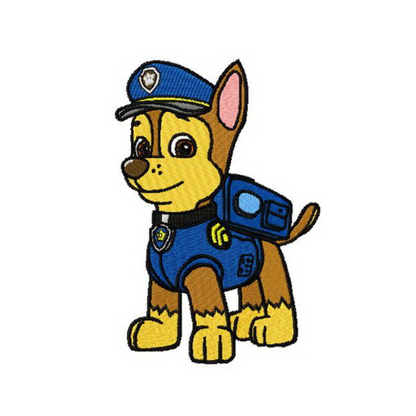 Щенячий патруль Чейз сидит