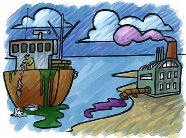 Загрязнение воды